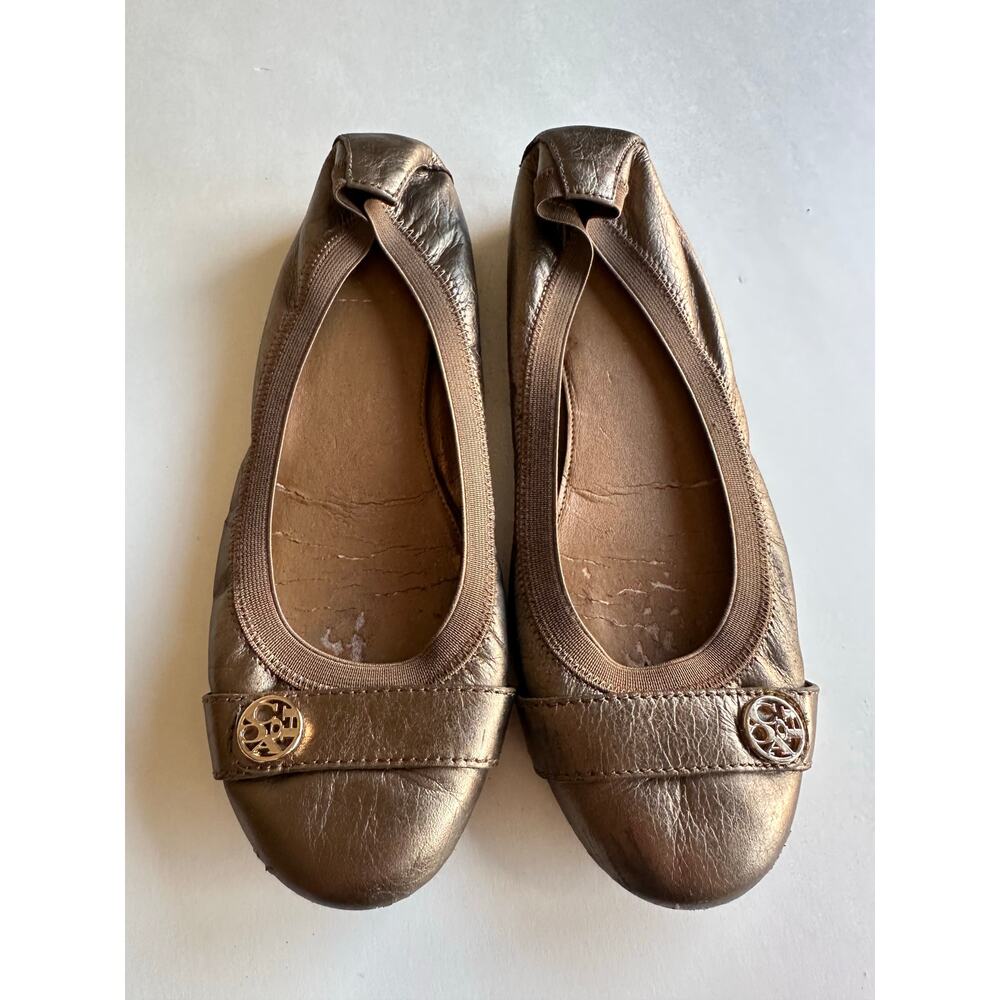 COACH Ballet Flats - Gold/Bronze - 8.5